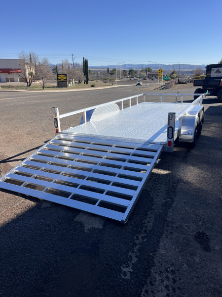 New 2026 Black Rhino LST716A ATV Trailer 7x16'