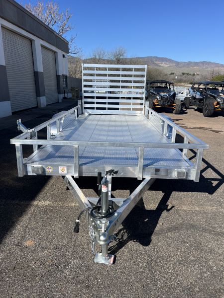 New 2026 Black Rhino LST716A ATV Trailer 7x16'