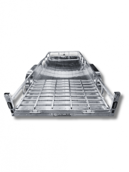 New 2026 Black Rhino LST716A ATV Trailer 7x16'