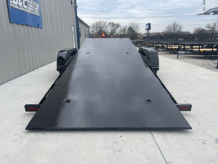 New 2026 DAVIDSON 83X20 STEEL FLOOR TILT CAR/EQUIP HAULER (2)3500lb AXLES