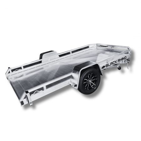 New 2026 Black Rhino TS8114A ATV Trailer 7x14' tilt bed