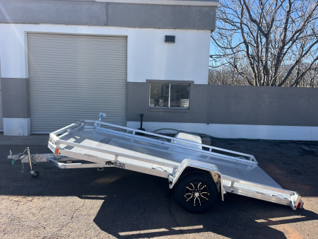 New 2026 Black Rhino TS8114A ATV Trailer 7x14' tilt bed