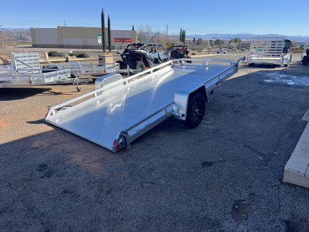 New 2026 Black Rhino TS8114A ATV Trailer 7x14' tilt bed
