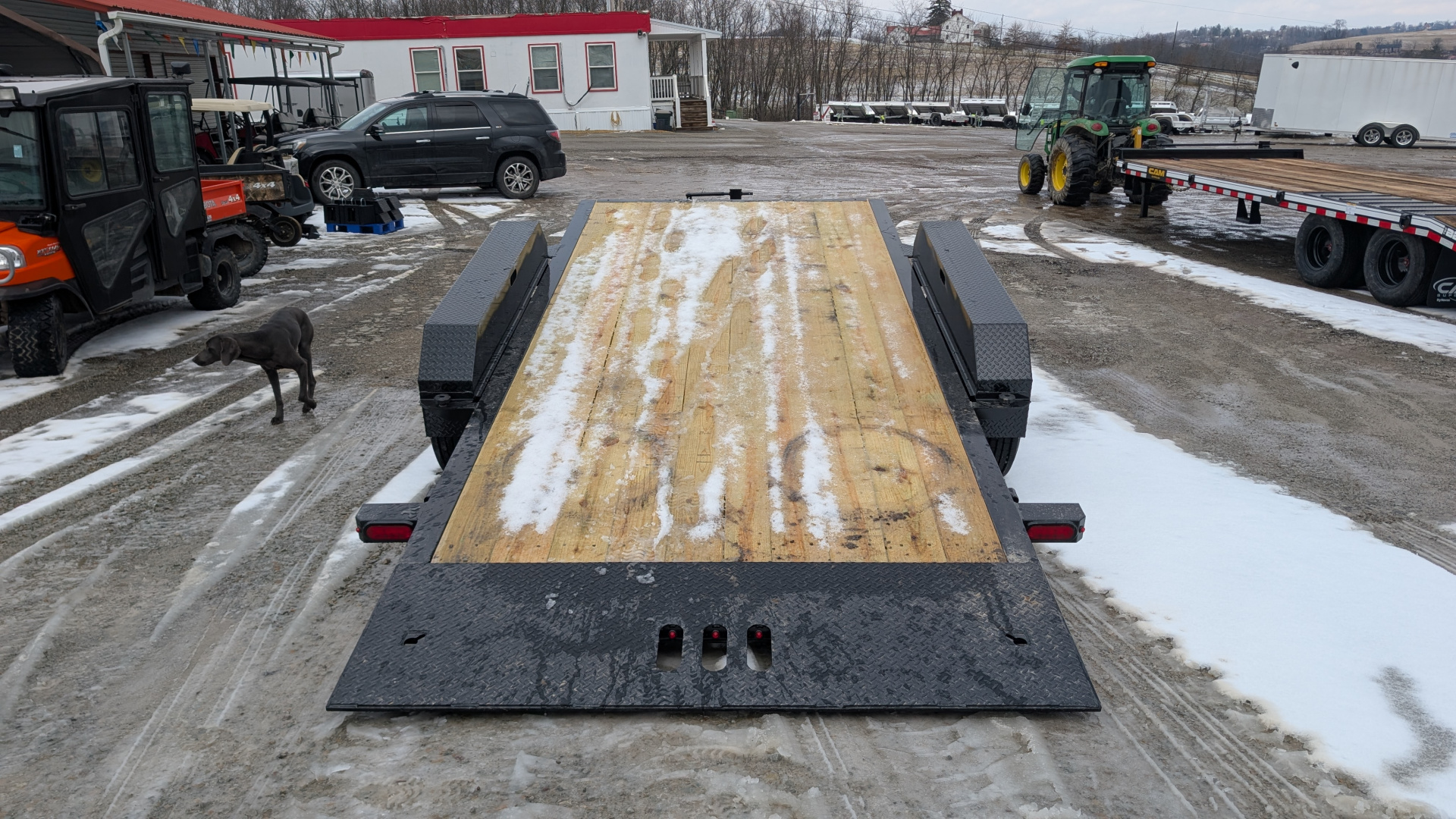New 2026 CAM Superline 21' (5+16) HD XW Lo Pro Split Tilt Trailer (8K Axles)