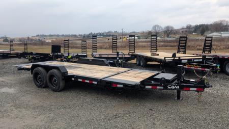 New 2027 CAM Superline 21' (5+16) HD XW Lo Pro Split Tilt Trailer (8K Axles)