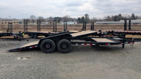 New 2027 CAM Superline 21' (5+16) HD XW Lo Pro Split Tilt Trailer (8K Axles)