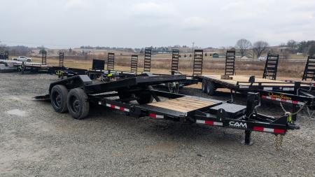 New 2027 CAM Superline 21' (5+16) HD XW Lo Pro Split Tilt Trailer (8K Axles)