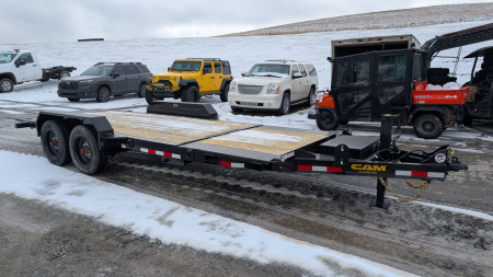 New 2026 CAM Superline 21' (5+16) HD XW Lo Pro Split Tilt Trailer (8K Axles)