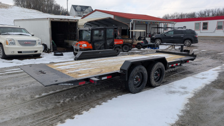 New 2026 CAM Superline 21' (5+16) HD XW Lo Pro Split Tilt Trailer (8K Axles)