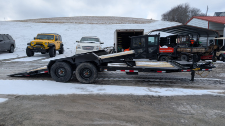 New 2026 CAM Superline 21' (5+16) HD XW Lo Pro Split Tilt Trailer (8K Axles)