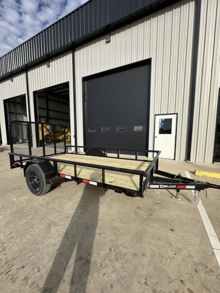 New 2026 Delco Trailers U212 Utility Trailer
