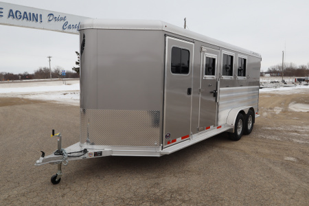New 2026 Featherlite Trailers 9400 3 Horse Horse Trailer