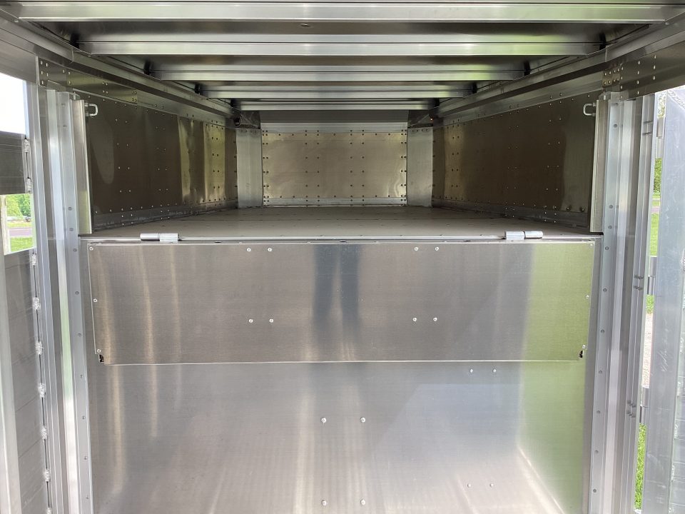 New 2027 EBY Trailers 7'x20' Maverick Aluminum Stock / Stock Combo Trailer