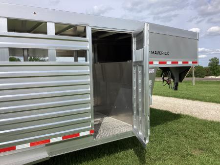New 2027 EBY Trailers 7'x20' Maverick Aluminum Stock / Stock Combo Trailer