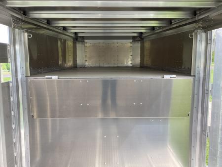 New 2027 EBY Trailers 7'x20' Maverick Aluminum Stock / Stock Combo Trailer