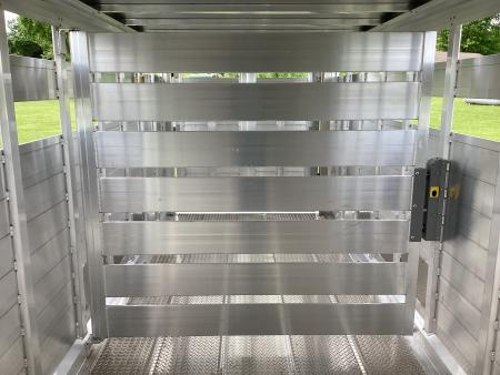 New 2027 EBY Trailers 7'x20' Maverick Aluminum Stock / Stock Combo Trailer
