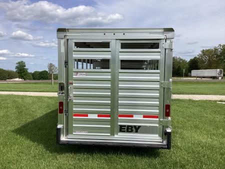 New 2027 EBY Trailers 7'x20' Maverick Aluminum Stock / Stock Combo Trailer