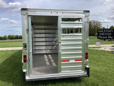 New 2027 EBY Trailers 7'x20' Maverick Aluminum Stock / Stock Combo Trailer