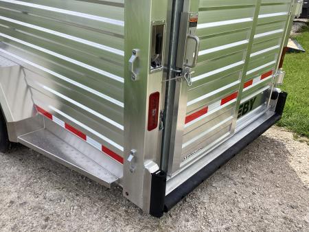 New 2027 EBY Trailers 7'x20' Maverick Aluminum Stock / Stock Combo Trailer
