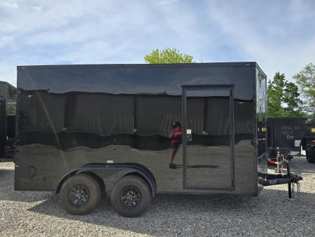 New 2026 Maximum Cargo Trailers 7x14 TA, 7' interior height , 3.5k axles, .080 polycore Cargo / Enclosed Trailer