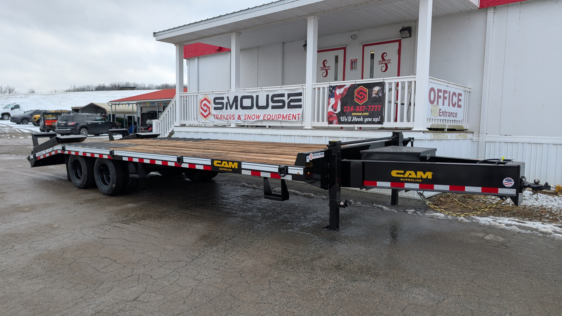 New 2026 CAM Superline 20+5 HD "BEAST" Deckover Tagalong w/ Electric Brakes