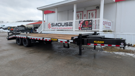 New 2026 CAM Superline 20+5 HD "BEAST" Deckover Tagalong w/ Electric Brakes