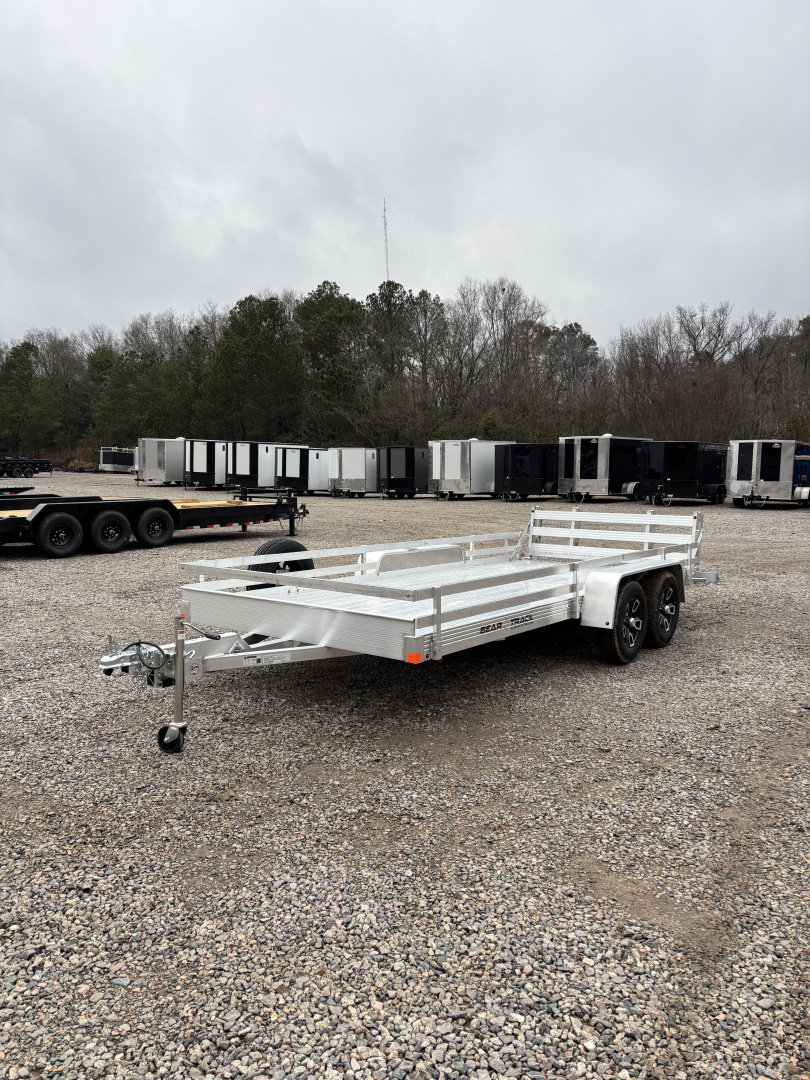 New 2026 BEAR TRACK 80" x 16' Tandem Axle utility Trailer