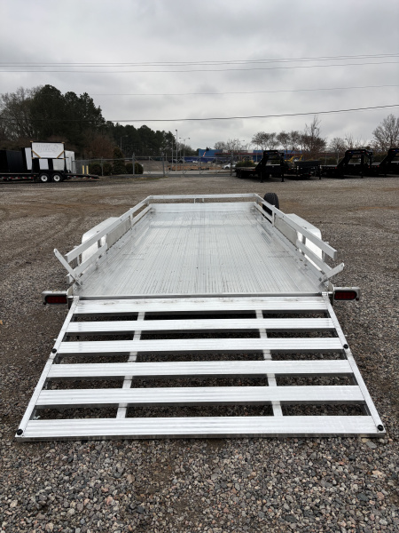 New 2026 BEAR TRACK 80" x 16' Tandem Axle utility Trailer