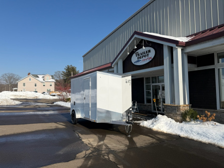 New ATC 6' x 12' + 2' V-Nose Enclosed Cargo Trailer with Ramp Door 2.9K