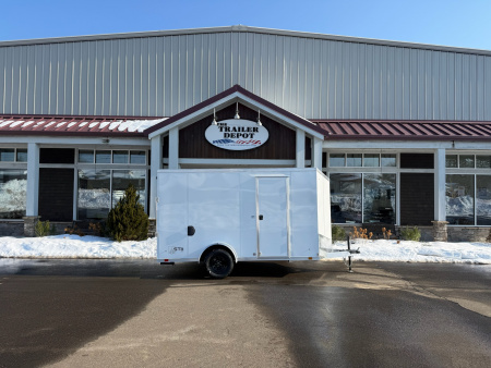 New ATC 6' x 12' + 2' V-Nose Enclosed Cargo Trailer with Ramp Door 2.9K