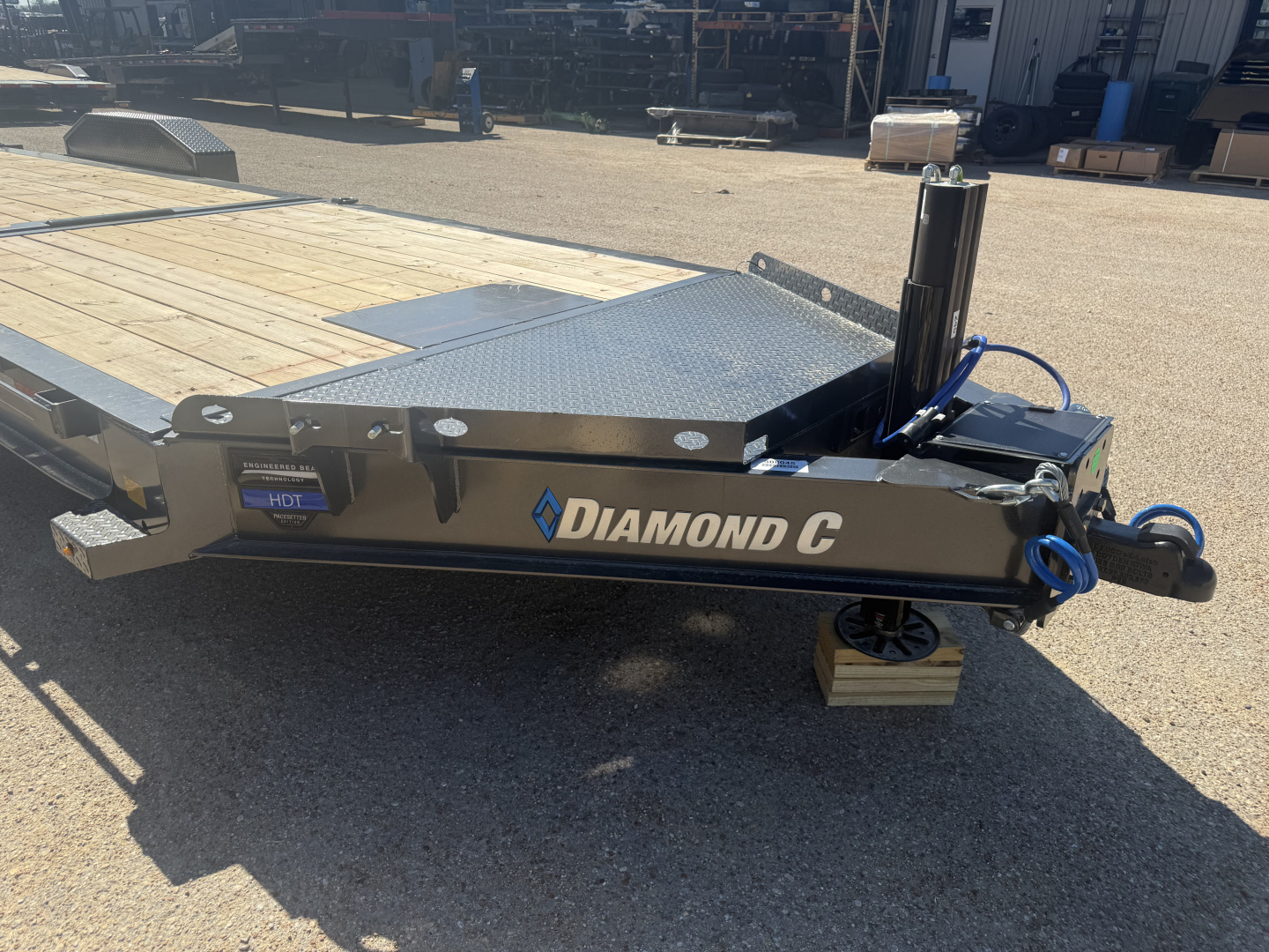 New 2026 Diamond C Trailers HDT208 24X80 Tilt Trailer