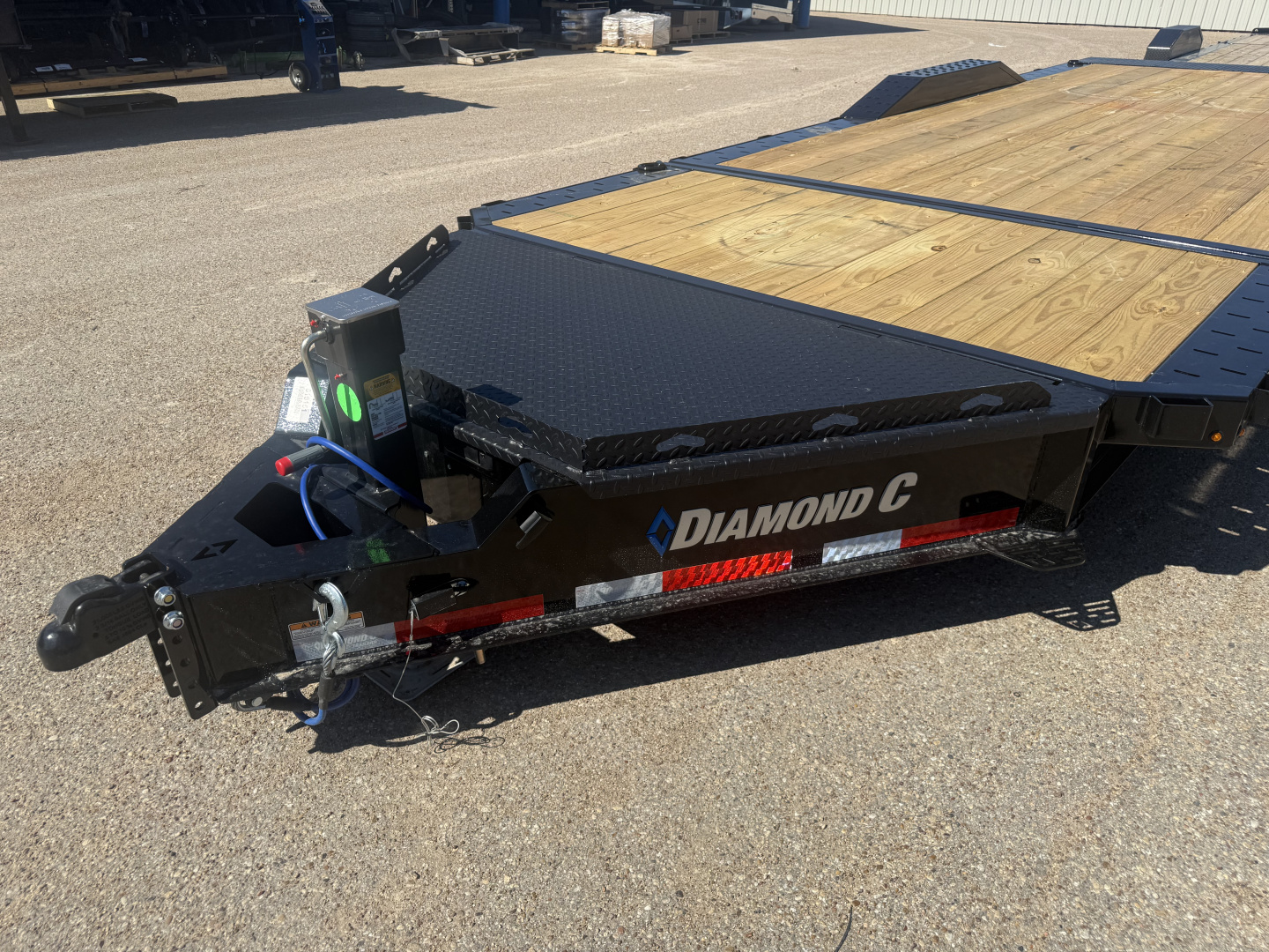 New 2026 Diamond C Trailers HXD207 102X22 Tilt Trailer