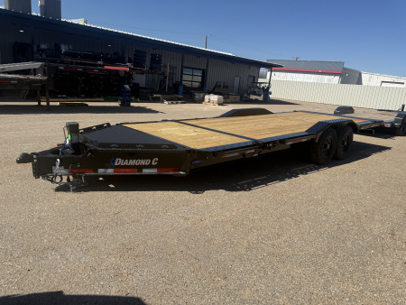 New 2026 Diamond C Trailers HXD207 102X22 Tilt Trailer