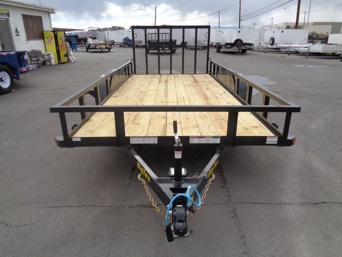 New 2026 Big Tex Trailers * 70PI-16 * 16Ft Tandem Axle Utility Trailer w/ Ramp Gate