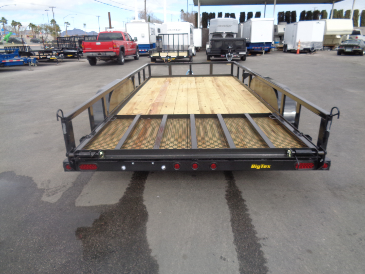 New 2026 Big Tex Trailers * 70PI-16 * 16Ft Tandem Axle Utility Trailer w/ Ramp Gate