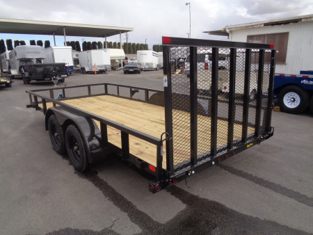 New 2026 Big Tex Trailers * 70PI-16 * 16Ft Tandem Axle Utility Trailer w/ Ramp Gate