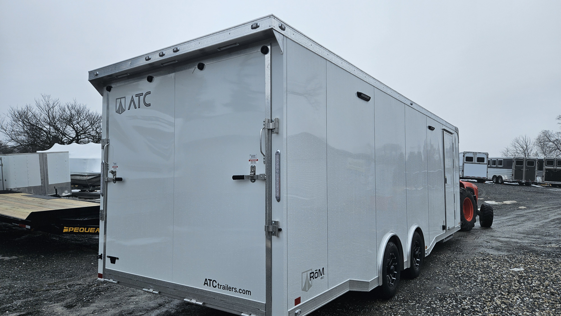 New 2026 ATC ROM450 8.5X24TA Car / Racing Trailer
