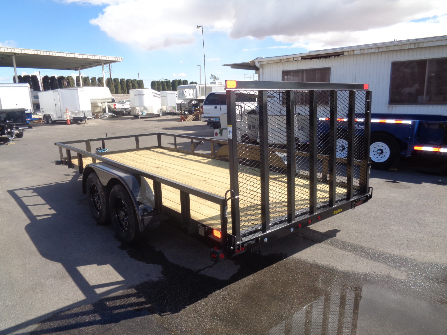 New 2026 Big Tex Trailers * 70PI-16 * 16Ft Tandem Axle Utility Trailer w/ Ramp Gate