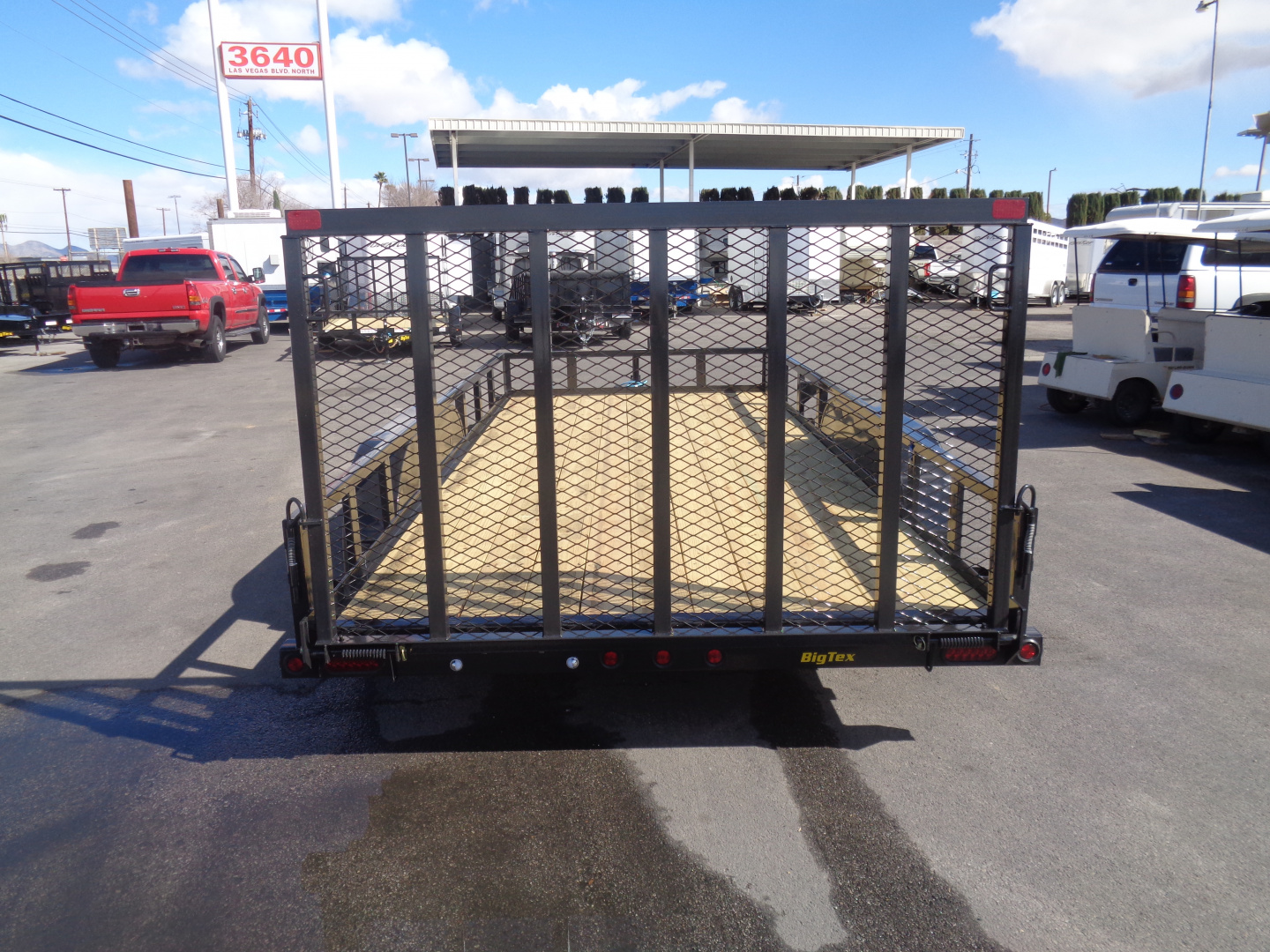 New 2026 Big Tex Trailers * 70PI-16 * 16Ft Tandem Axle Utility Trailer w/ Ramp Gate