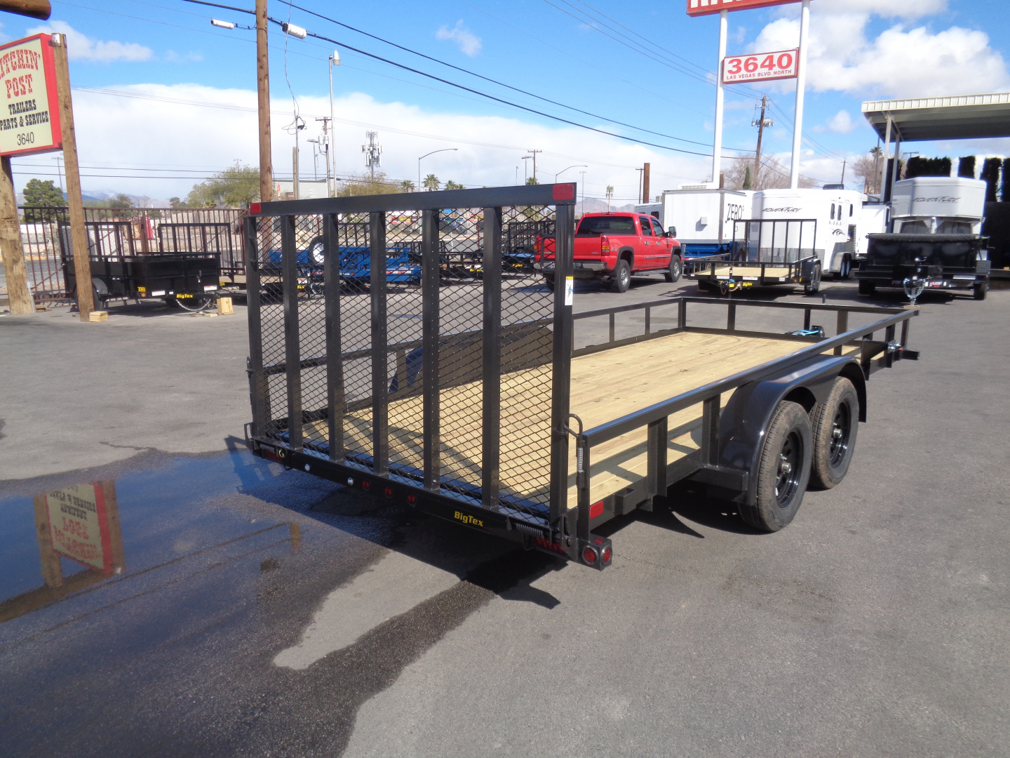 New 2026 Big Tex Trailers * 70PI-16 * 16Ft Tandem Axle Utility Trailer w/ Ramp Gate