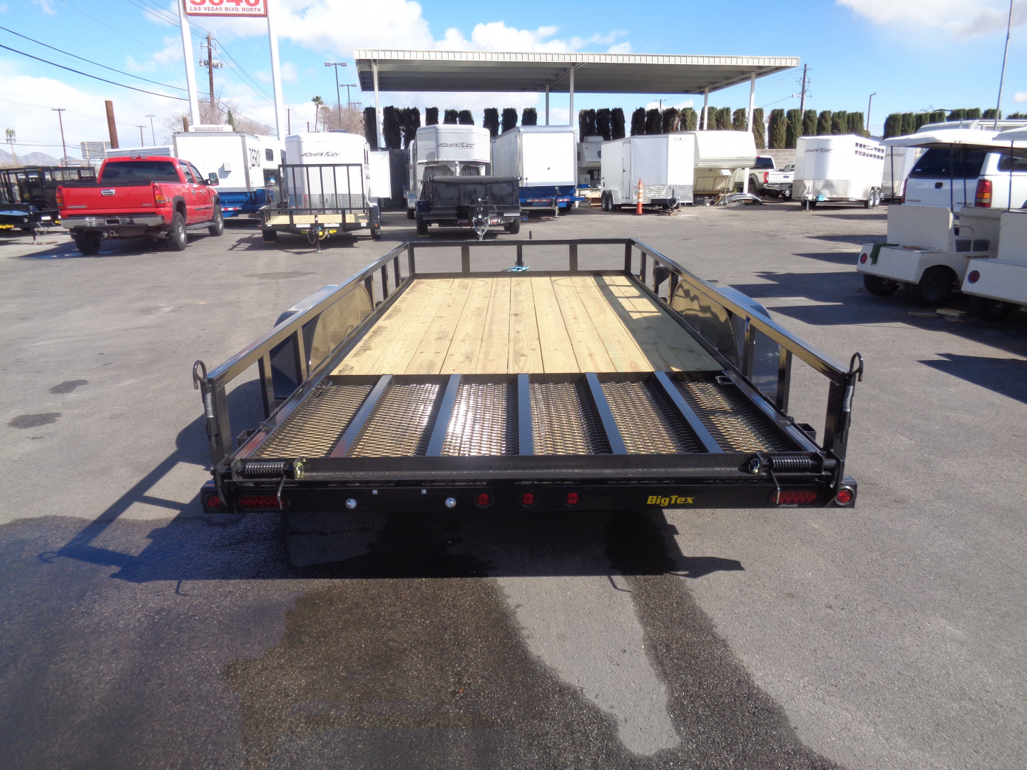 New 2026 Big Tex Trailers * 70PI-16 * 16Ft Tandem Axle Utility Trailer w/ Ramp Gate