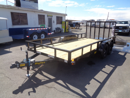 New 2026 Big Tex Trailers * 70PI-16 * 16Ft Tandem Axle Utility Trailer w/ Ramp Gate