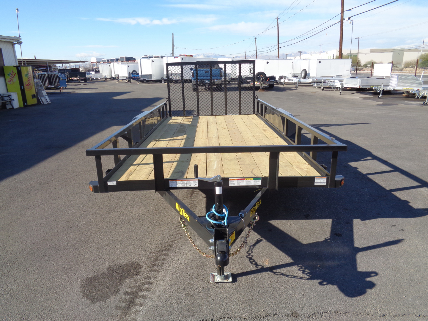 New 2026 Big Tex Trailers * 70PI-16 * 16Ft Tandem Axle Utility Trailer w/ Ramp Gate