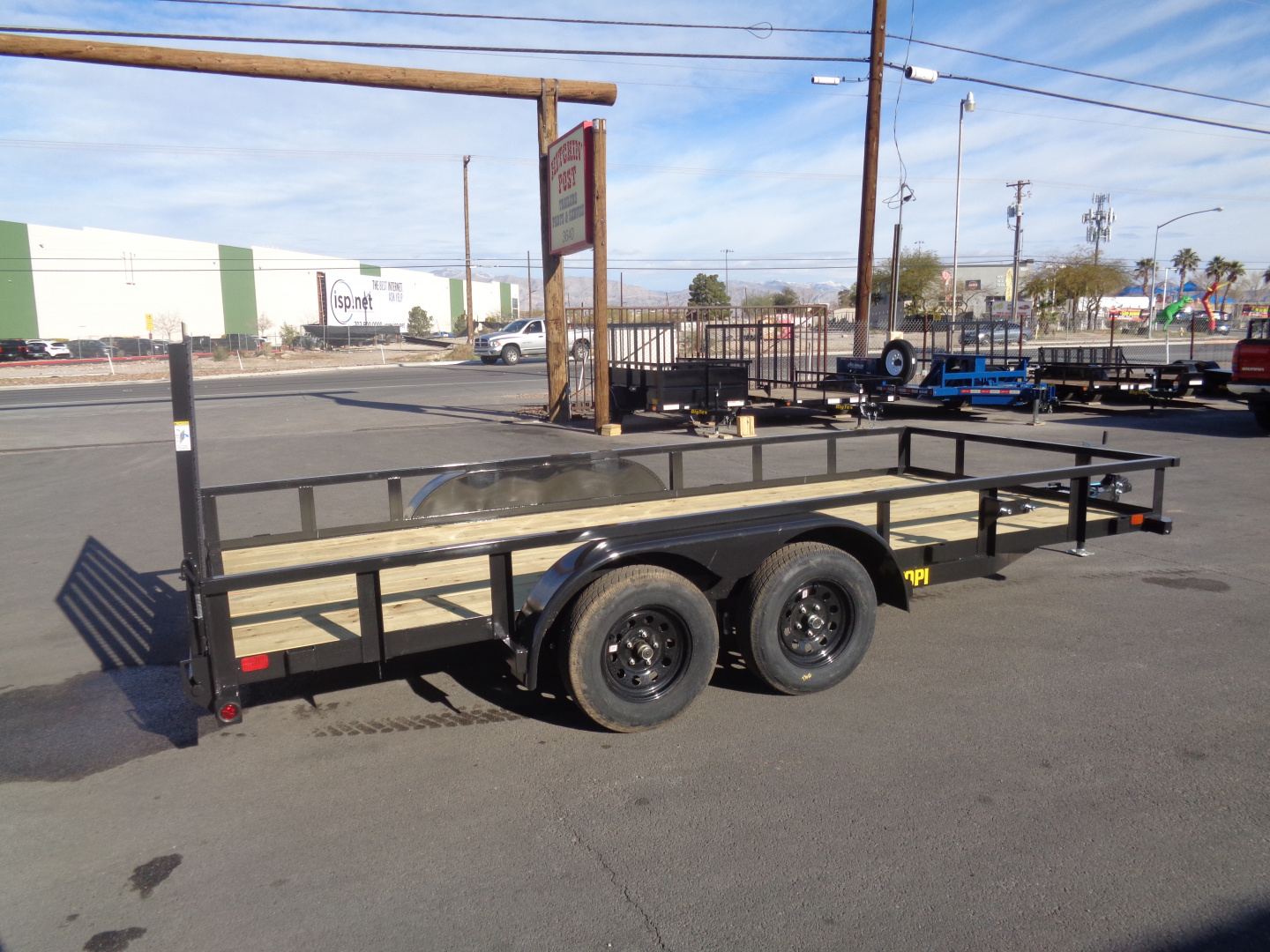 New 2026 Big Tex Trailers * 70PI-16 * 16Ft Tandem Axle Utility Trailer w/ Ramp Gate