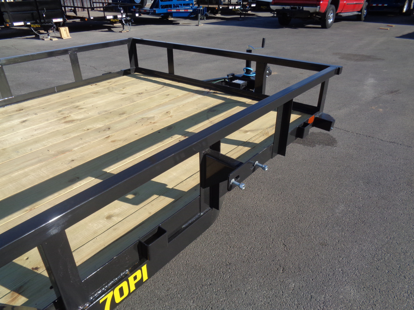 New 2026 Big Tex Trailers * 70PI-16 * 16Ft Tandem Axle Utility Trailer w/ Ramp Gate