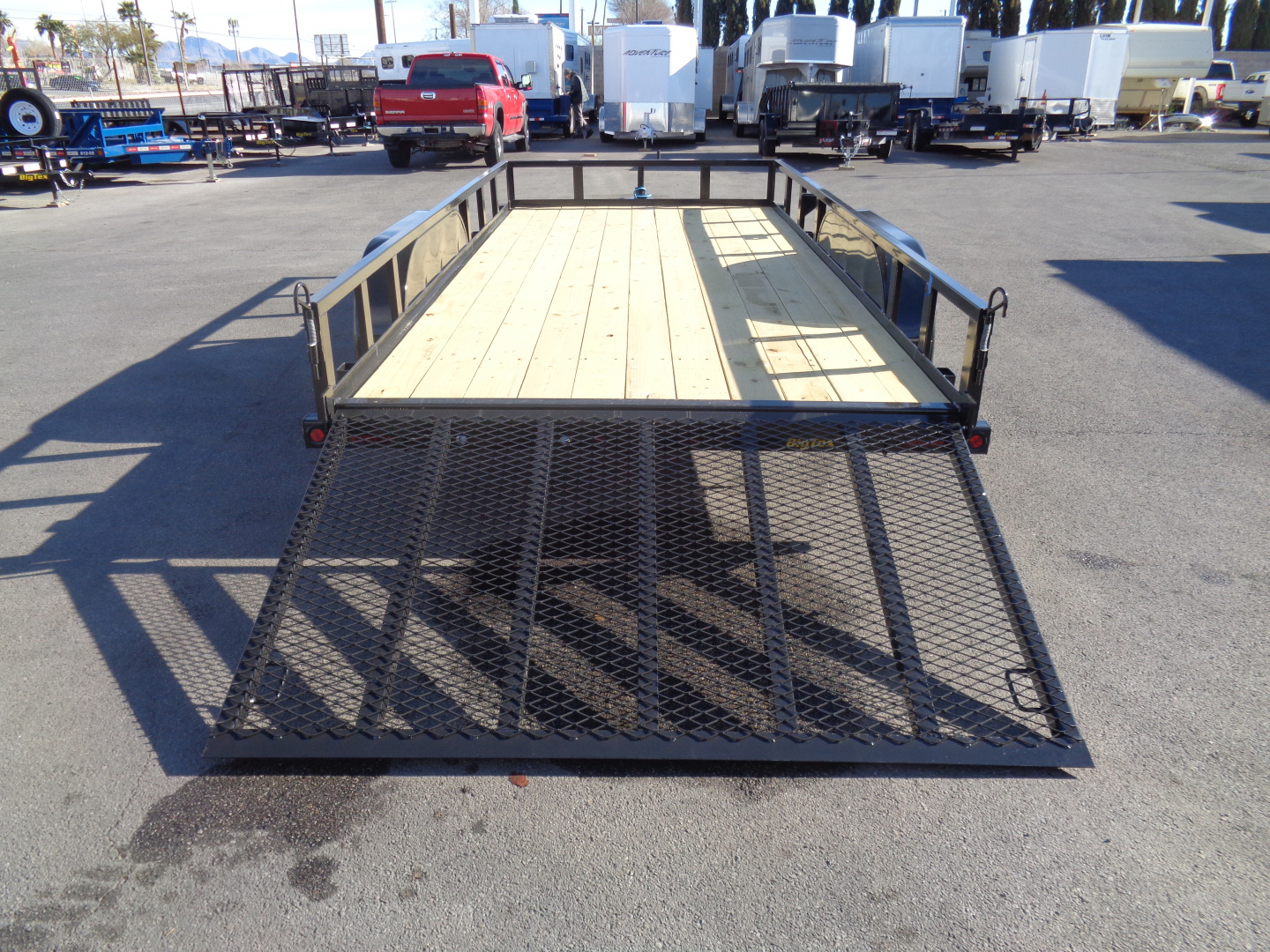 New 2026 Big Tex Trailers * 70PI-16 * 16Ft Tandem Axle Utility Trailer w/ Ramp Gate
