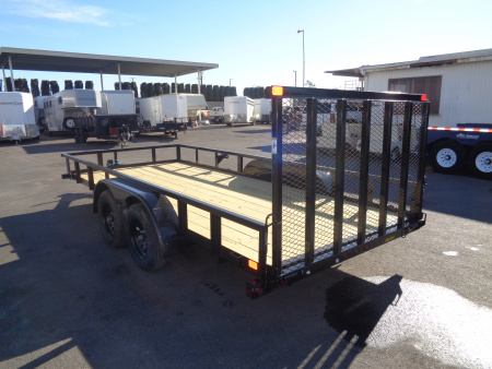 New 2026 Big Tex Trailers * 70PI-16 * 16Ft Tandem Axle Utility Trailer w/ Ramp Gate