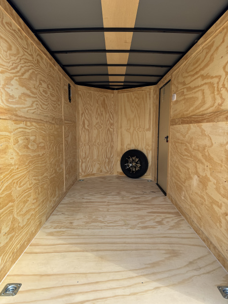 New 2026 Rock Solid Cargo 6'x12'x7' Cargo / Enclosed Trailer 7K GVWR