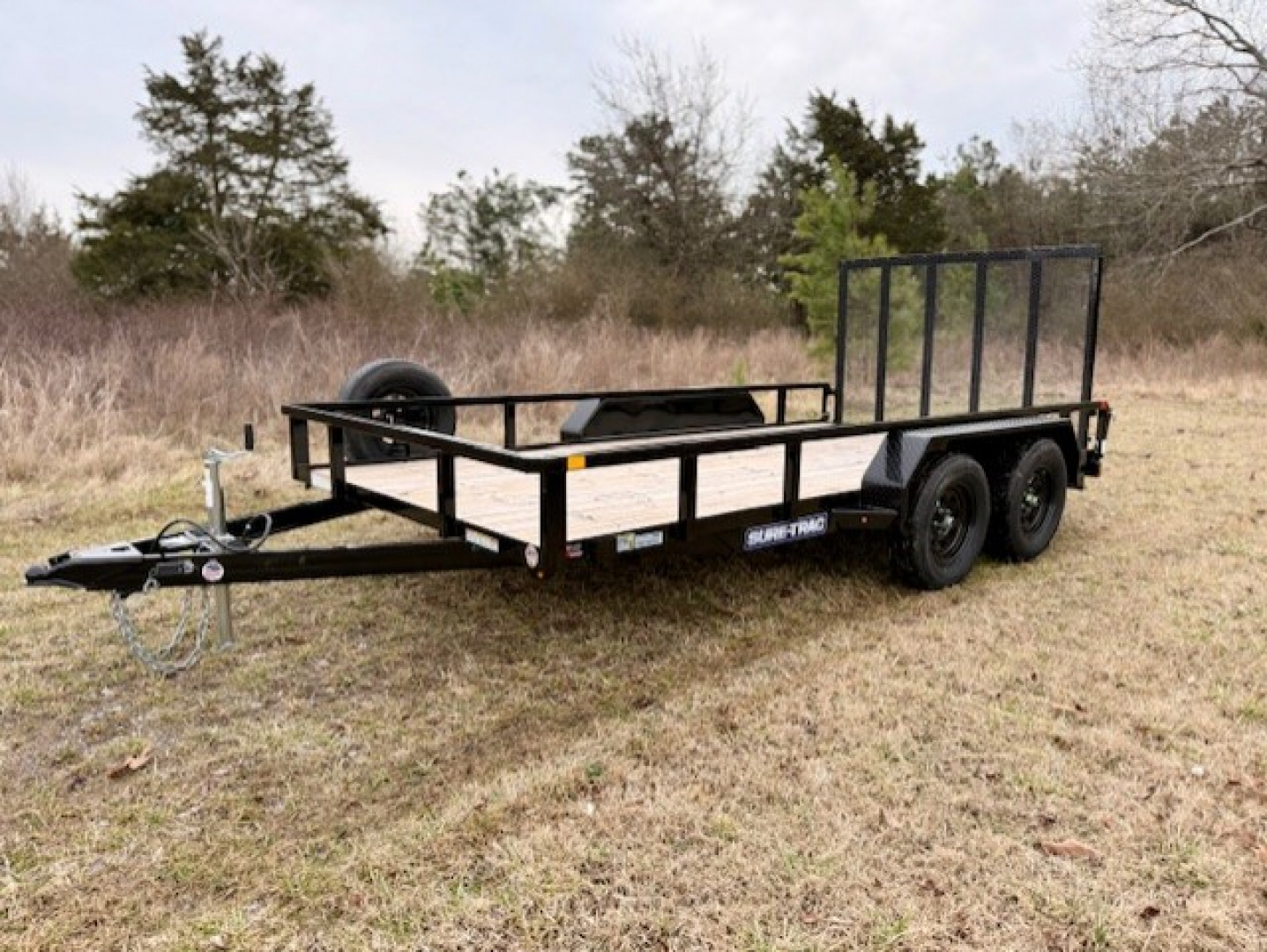 New 2026 Sure-Trac 7x14 7K Tube Top Utility Trailer