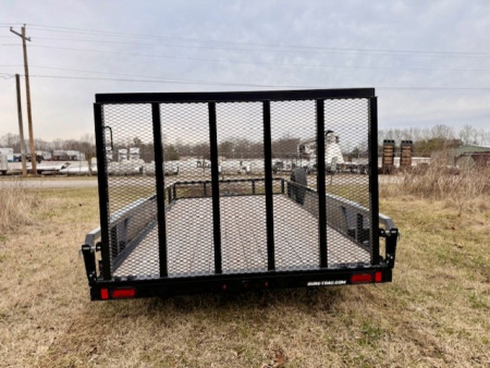 New 2026 Sure-Trac 7x14 7K Tube Top Utility Trailer